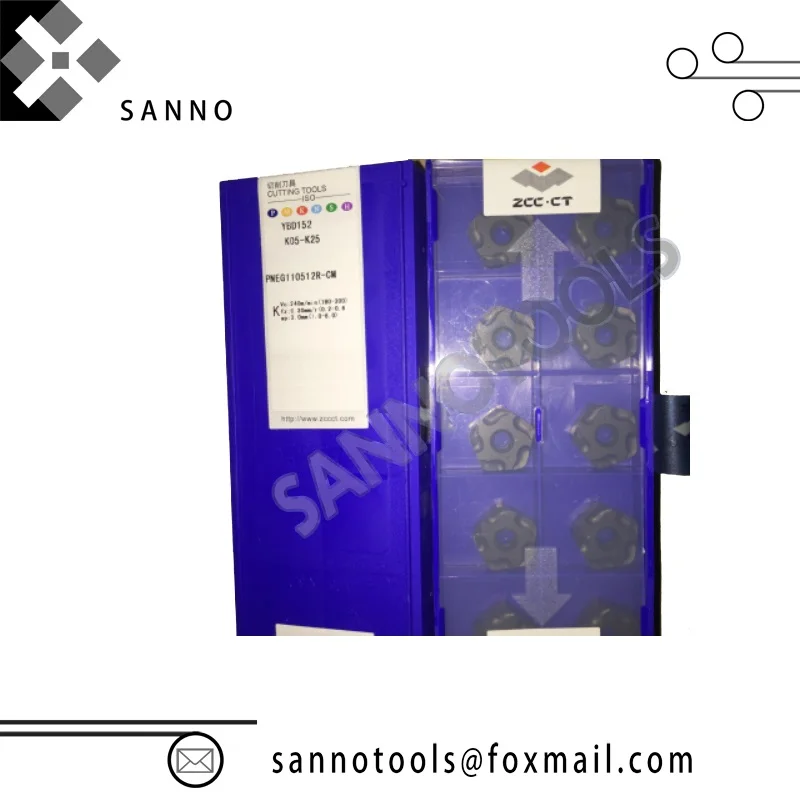 

Free shipping! Inexpensive and hot sale turning tools 10pcs/lots YBM253 PNEG110512R-CM cnc carbide turning inserts
