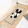 Panda Floor Mat for Kitchen Carpet for Bathroom Things to the House Entrance Door Doormat Outdoor Modern Home Decoration Custom 1