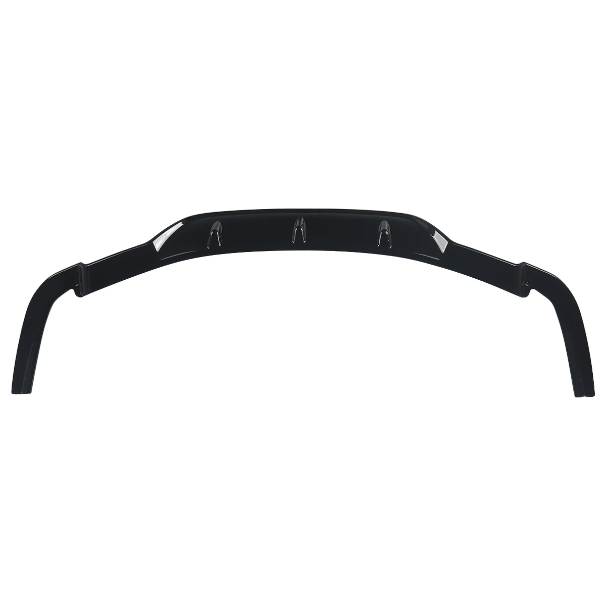 Auto-Heckstoßstangen-Diffusorlippe für BMW X3 G01 M Sport 2017–2019, vier Ausgänge, FRPGloss, Schwarz – Detail 6