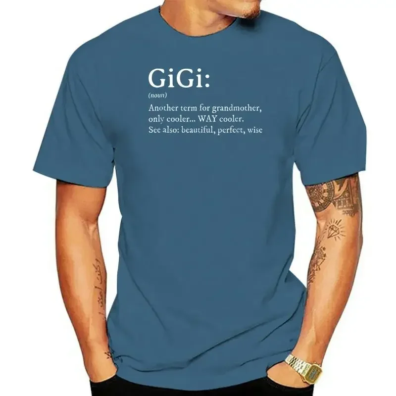 

2024 hot sale T-shirt-black women Gigi gift grandma birthday tee-women's Gigi definition tshirt