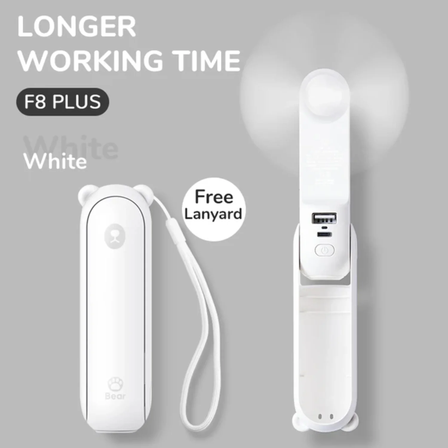 4800mAh white F8X