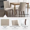 Beige Mid Century Dining Chairs Set of 4, Modern Kitchen & Dining Room Chairs Set of 4, Velvet Upholstered Kitchen Chairs 6