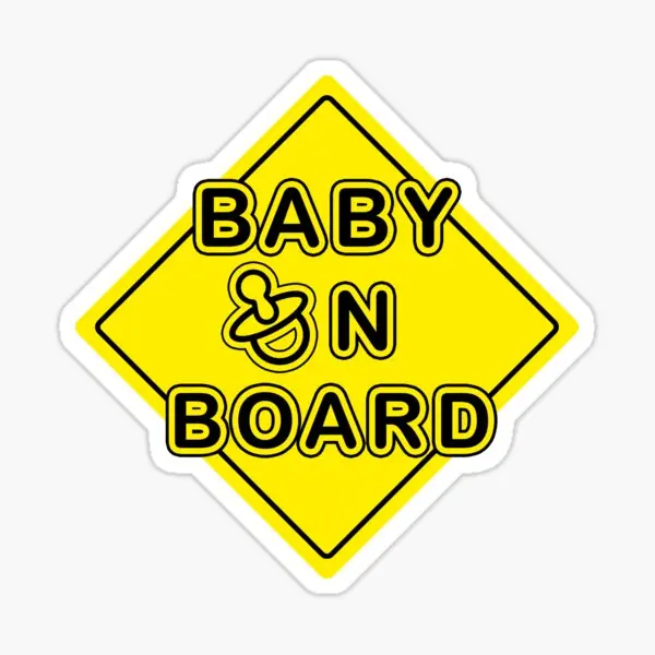 

Baby On Board Sticker Tag 19CM MD8 have baby in the car