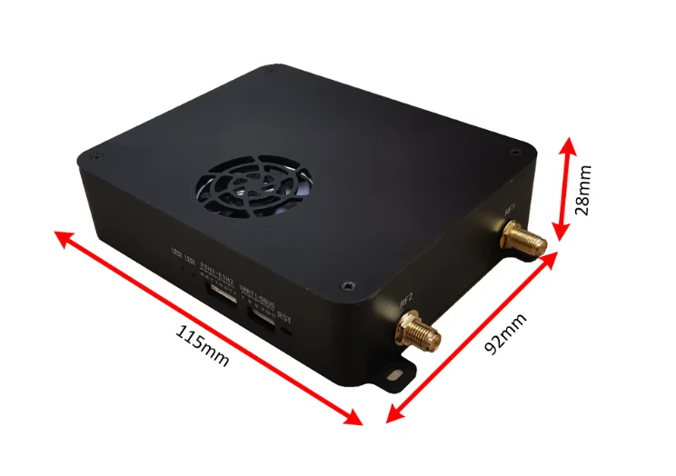 Se77902885df74df0953e5808178ce0ceH UAV Wirelesss Radio Transceiver Long Range Video Data Link Telemetry Hopping Frequency Communication Remote Controller for Drone