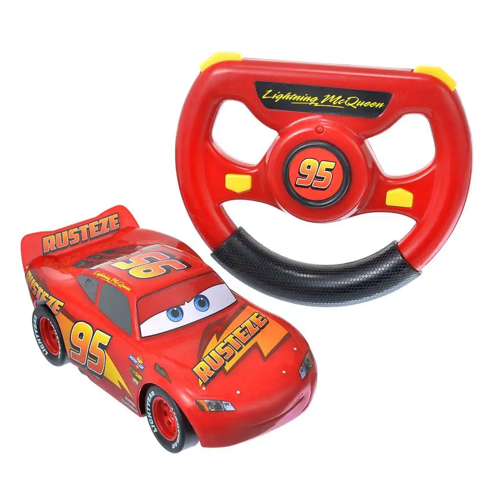 Disney Pixar Cars Lightning McQueen Remote Control Vehicle Mater 6''Remote Control Vehicle Children's Remote Control Car Toys 4