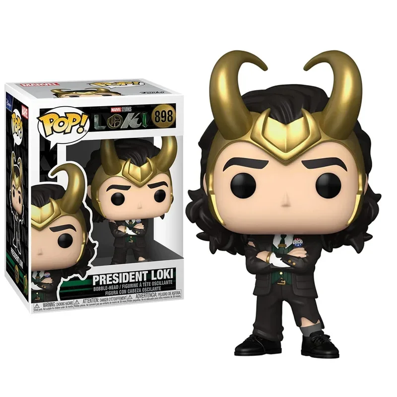 thumbnail image 1 of FUNKO POP 10 estilos Loki 1066# Presidente Loki Gigante de hielo LOKI 972# 898# 895# Loki 747# Loki venomizado 368# 901# Figuras de vinilo, 1 of 5