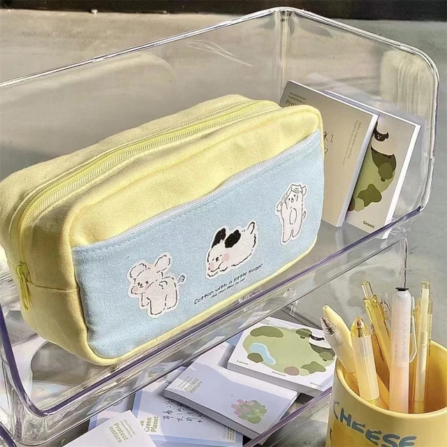 Stationery Kids Cartoon Pencil Storage Box  Plastic Pencil Box - Cute  Pencil Case - Aliexpress