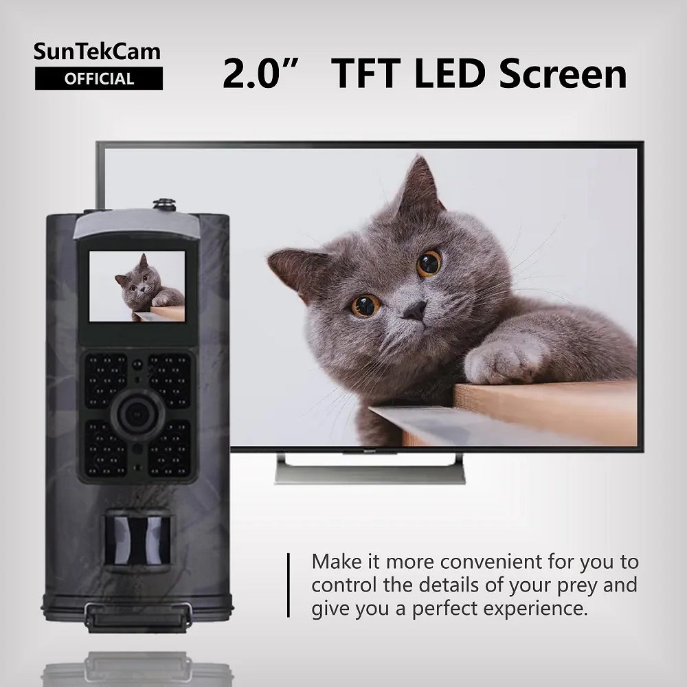 Hunting Trail Camera 16MP 1080P Night Vision IP56 Waterproof 0.5s trigger time Photo Trap Camera