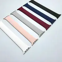 Solo LoopFor Apple Watch straps 40mm 44mm 45mm 41mm 42mm official-website Silicone bracelet serie 9 8 7 6 5 4 3 Ultra2 49mm Band