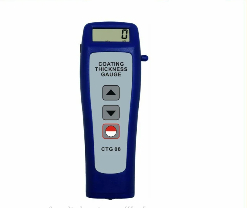 

Digital Coating Thickness Gauge Car Paint Thickness Meter Magnetic Induction/Eddy Current(F/NF)1250um Mini CTG-08