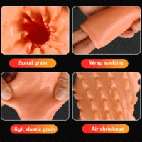 Weiche Protable Vagina Pussy Silikon Männlicher Masturbator Erotische Spielzeug für Erwachsene Masturbation Penis Ausdauer Übung Sex Spielzeug für Männer 4