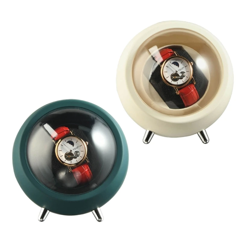 

E0BF Пыленепроницаемый шейкер для часов с тихим мотором, футляр для хранения вращающегося вращателя часов