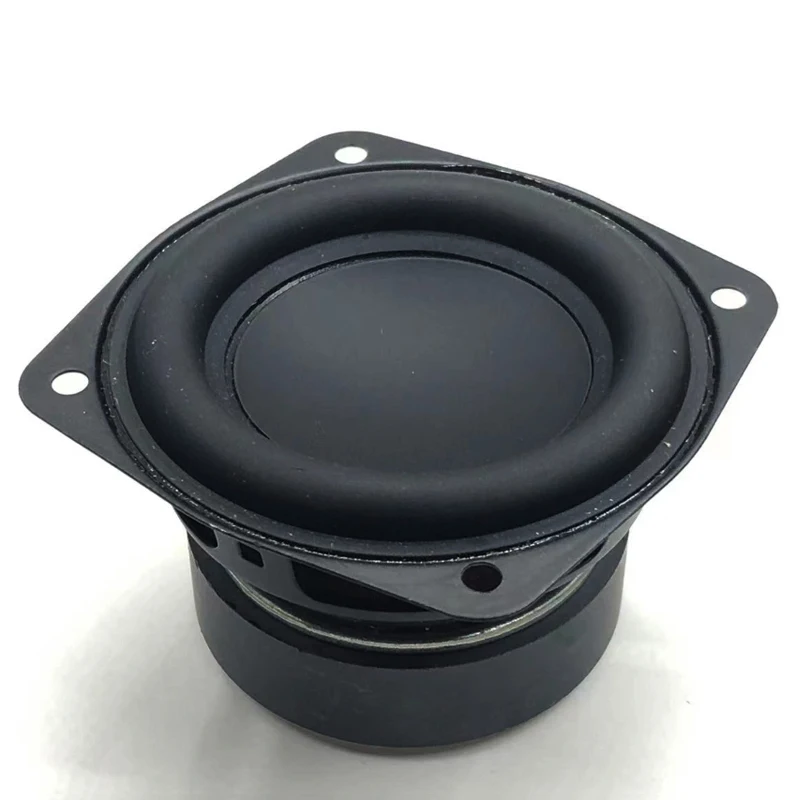BEIYUAN 1Pcs 3 Inch Subwoofer 4 Ohm 30W HIFI Speaker Woofer Home Music Audio Sound Bass Speaker DIY Home Theater Loudspeaker