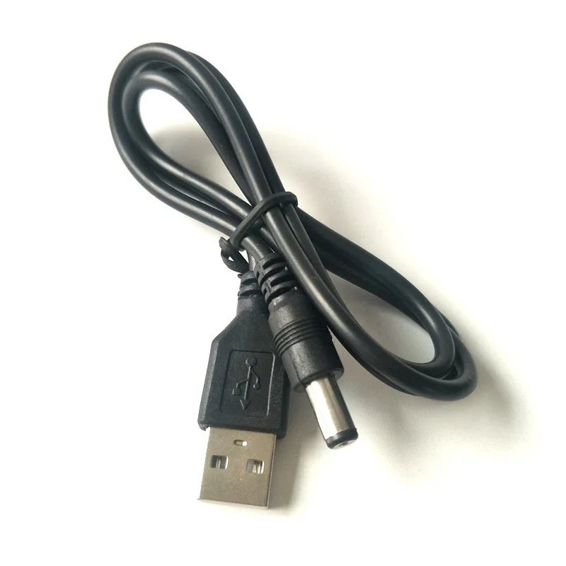 USB 2.0 Male A to DC 5.5mm x 2.1mm Plug Cable 80cm charging cable usb charging cable