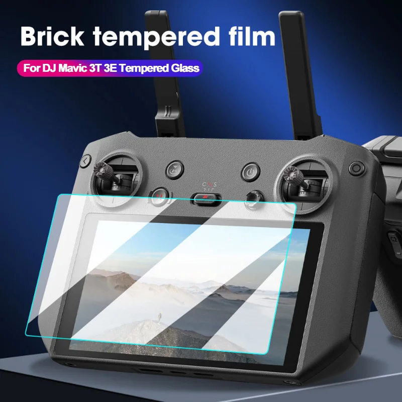 

3PCS Tempered Glass Film for DJI Mavic 3T 3E Screen Protector Remote Control Explosion-proof Film for DJI Mavic 3T Accessories