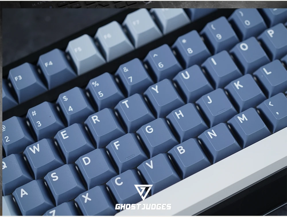 fantasma juízes de pesca colorway cereja pbt doubleshot keycap para teclado mx