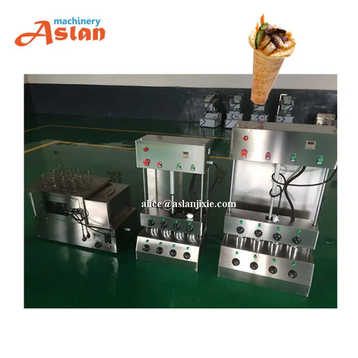 cheese pizza cone heat shaping machine/ street food pizza cone making machine custom custom logo shawarma packaging box cardboard food grade design kebab paper boxes french fries cone boxes for small busi
