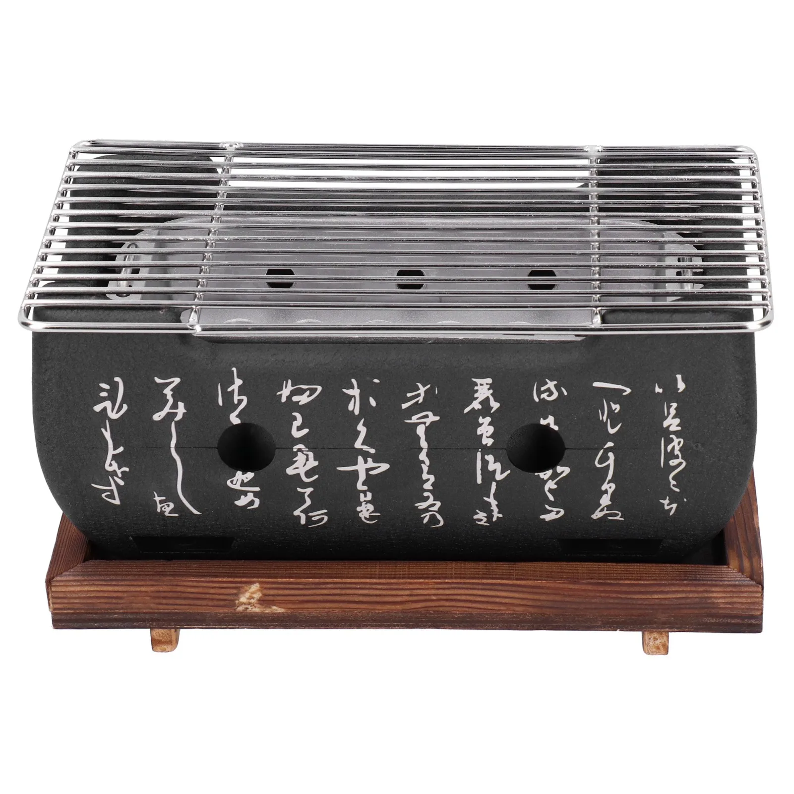 Portable BBQ Grill Japanese Barbecue Grill Mini Household Aluminium Alloy Charcoal Barbecue Stove Oven Accessories barbecue grill barbecue stove barbecue charcoal stove