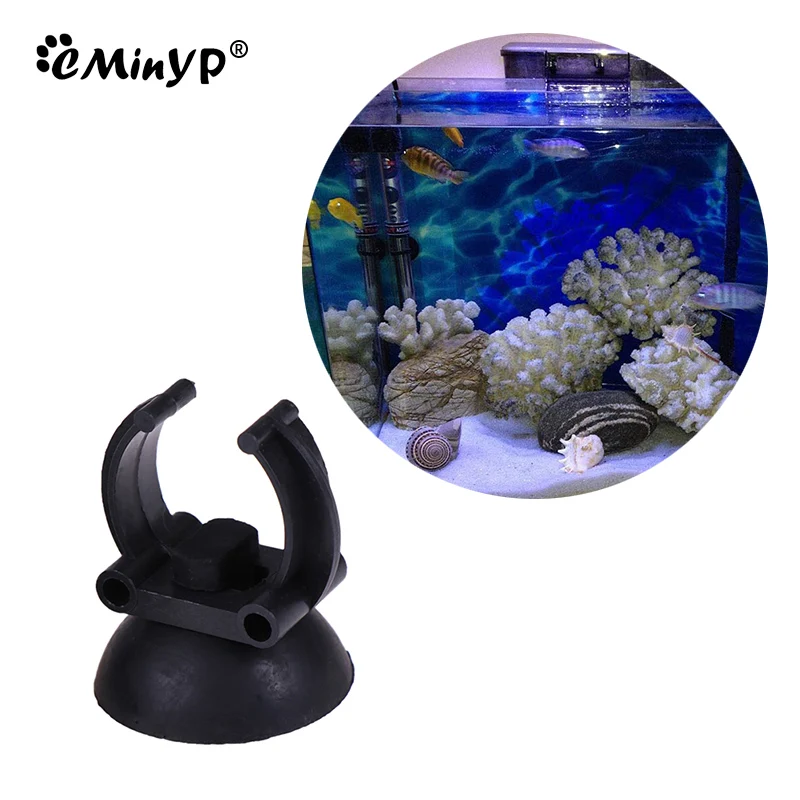 5Pcs Fish Tank Heating Rod Sucker Fixing Clip Aquarium Suction Cups for Heater Diving Lamp Air Line Pipe Tube Wire Holder aquarium suction cup