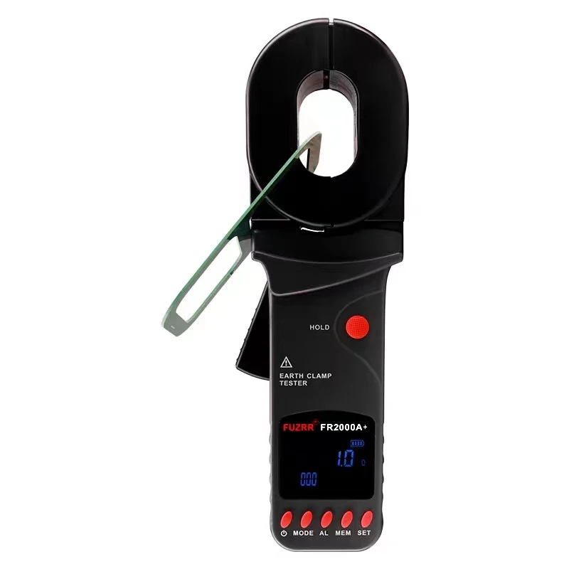 FR2000C+ FR2000+ FR2000A+ FR2000B+ 0.01-1200&Omega; 0-20A Ground Earth Resistance Tester Current Meter Loop Non Contact Detector