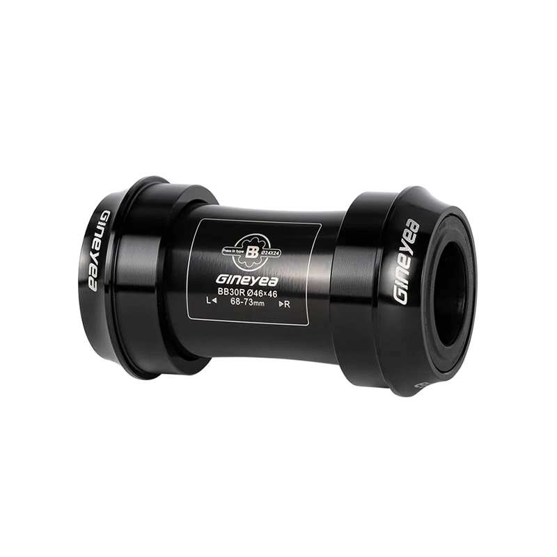 Фото GINEYEA PF30 BB30 нажимный Нижний Кронштейн 7075AL CNC ось велосипеда GXP внутренний 24 мм/22 мм BB Части №1