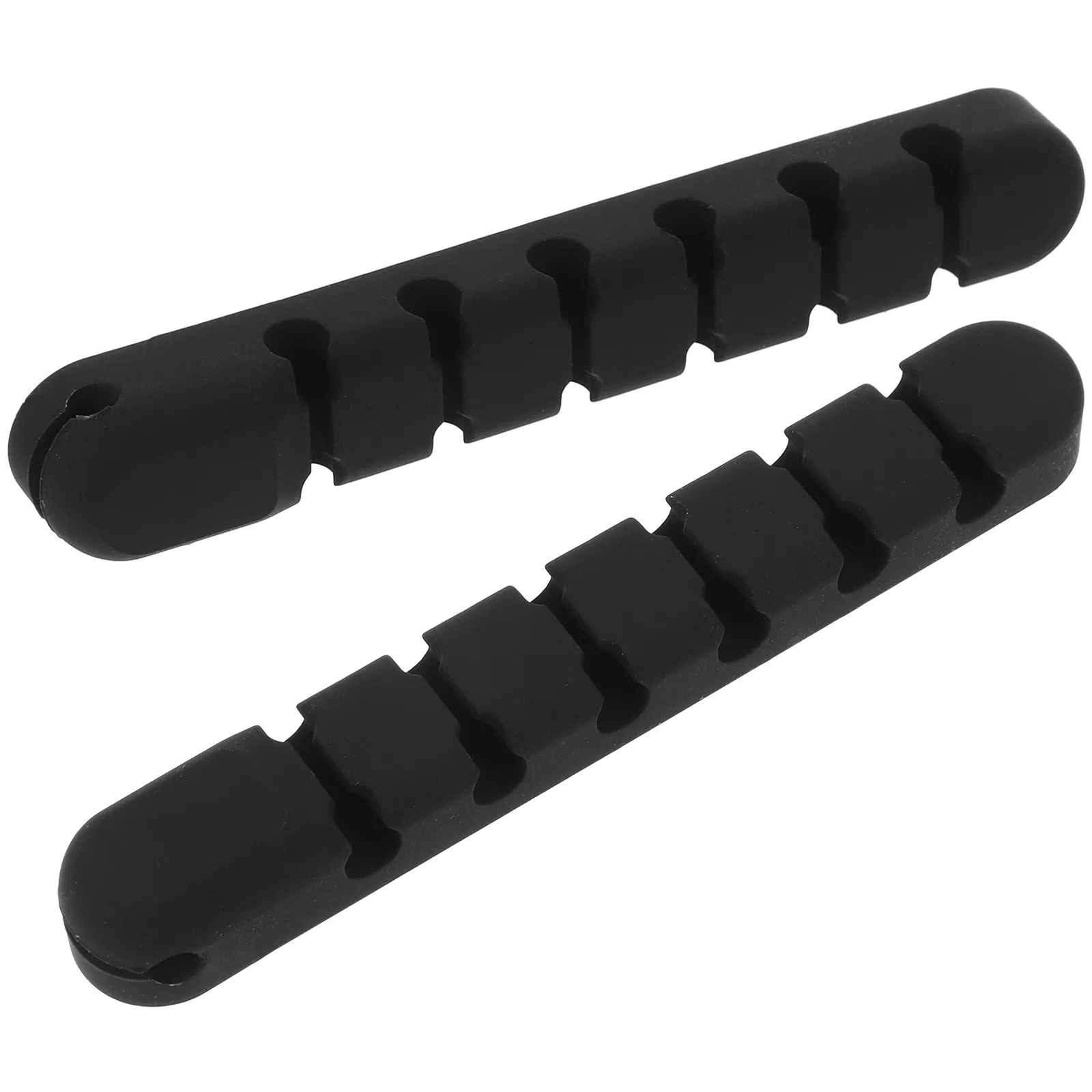 2Pcs 케이블 홀더 클립 데스크 와이어 정리기 전자 케이블을 깔끔하게 정리하기 위한 자체 접착식 코드 관리 솔루션