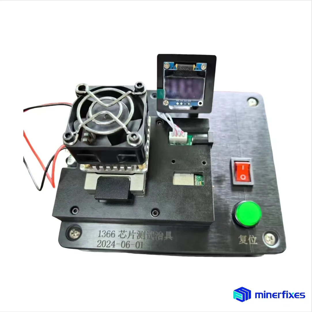 

Испытательное крепление для чипа ASIC BM1366 BM1366BS BM1366AG BM1366AL