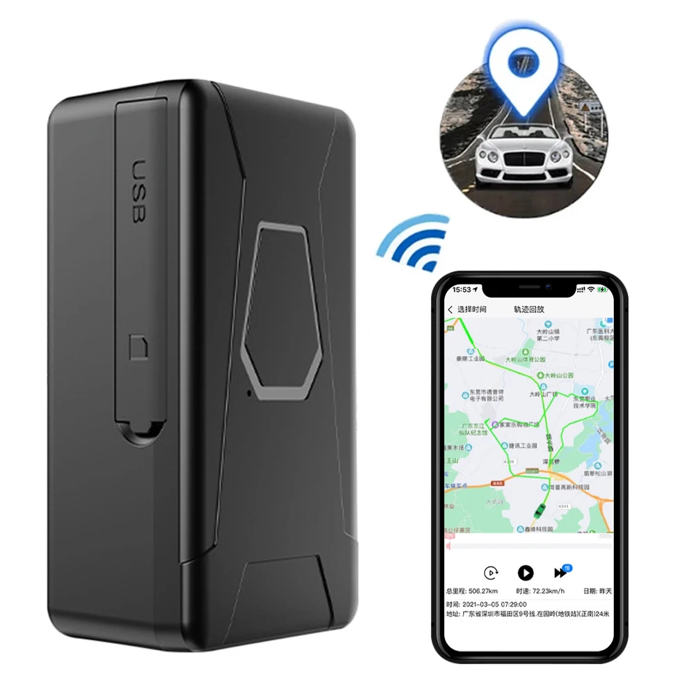 

Mini GF-10 GPS Car Tracker Real Time Tracking Anti-Theft Anti-lost Locator Strong Magnetic Mount SIM Message Positioner Parts