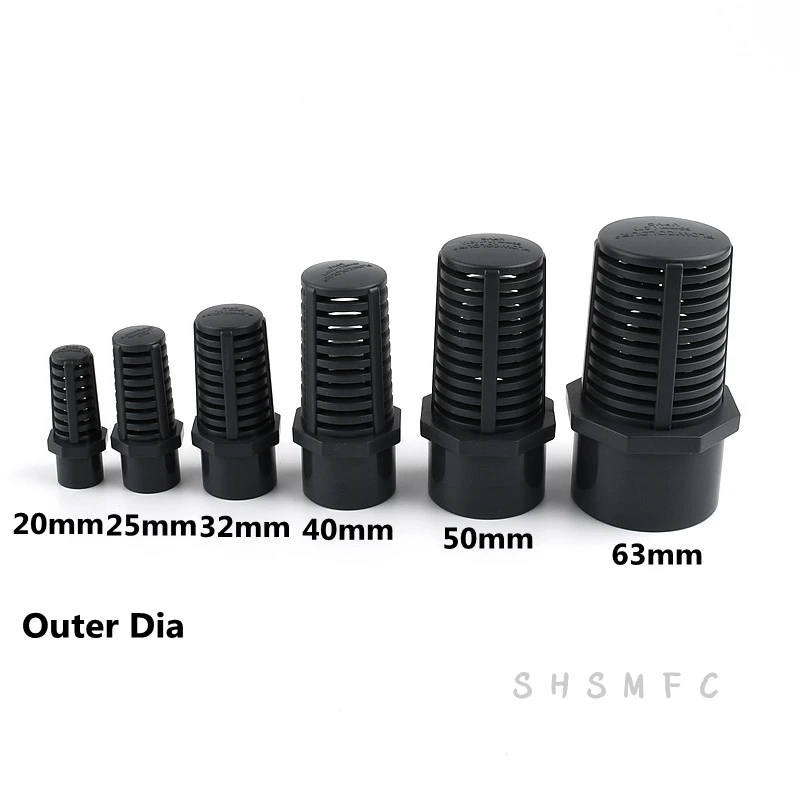 1~10Pcs Size 20,25,32,40,50,63mm UPVC Filter Connector Fittings Plastic ...