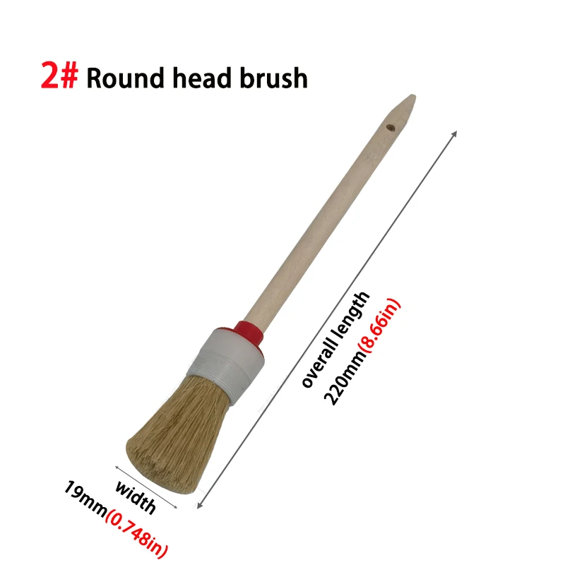 Round Head Paint Brush 2