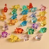 10PCS Acrylic Gems Small Dinosaur Figures Bulk Pirate Treasure Archaeological Excavation Toys Party Favors For Kids Goodie Bags 6