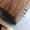 3 Tier Drawer Stash Box Desktop Organizer Handmade Wood Storage Box Bins 5