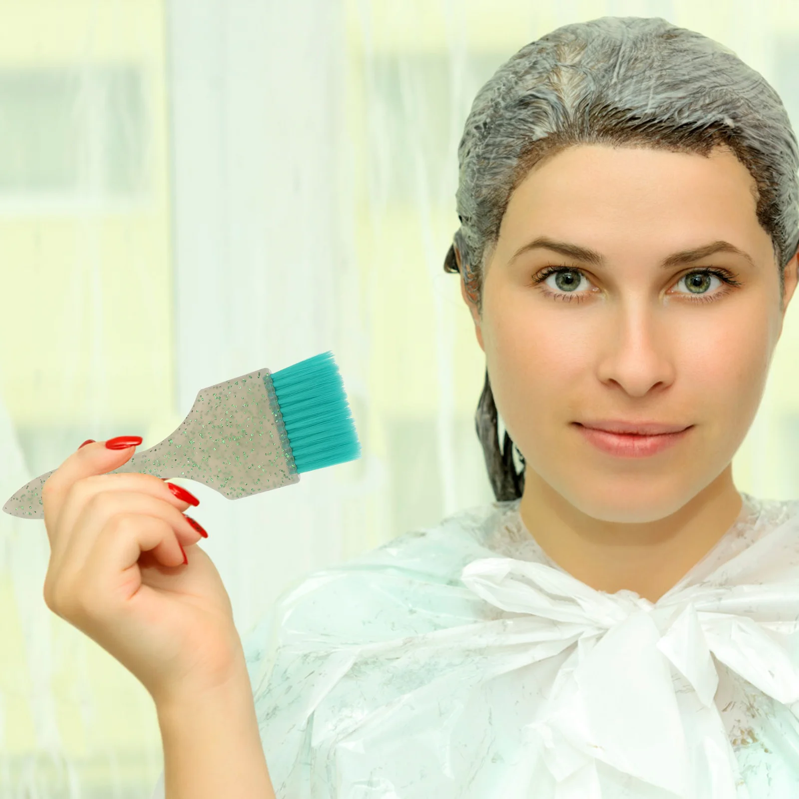 

Hair Dye Brush Brushing Accessories Highlighting Brush Brighten Color Tool Frosted Hairdressing