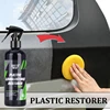 Plastic Restorer HGKJ S24 Coating For Auto Plastic Trim Rubber Renovator Repair Clean Gloss Black Shine Seal Brighten Retread 1