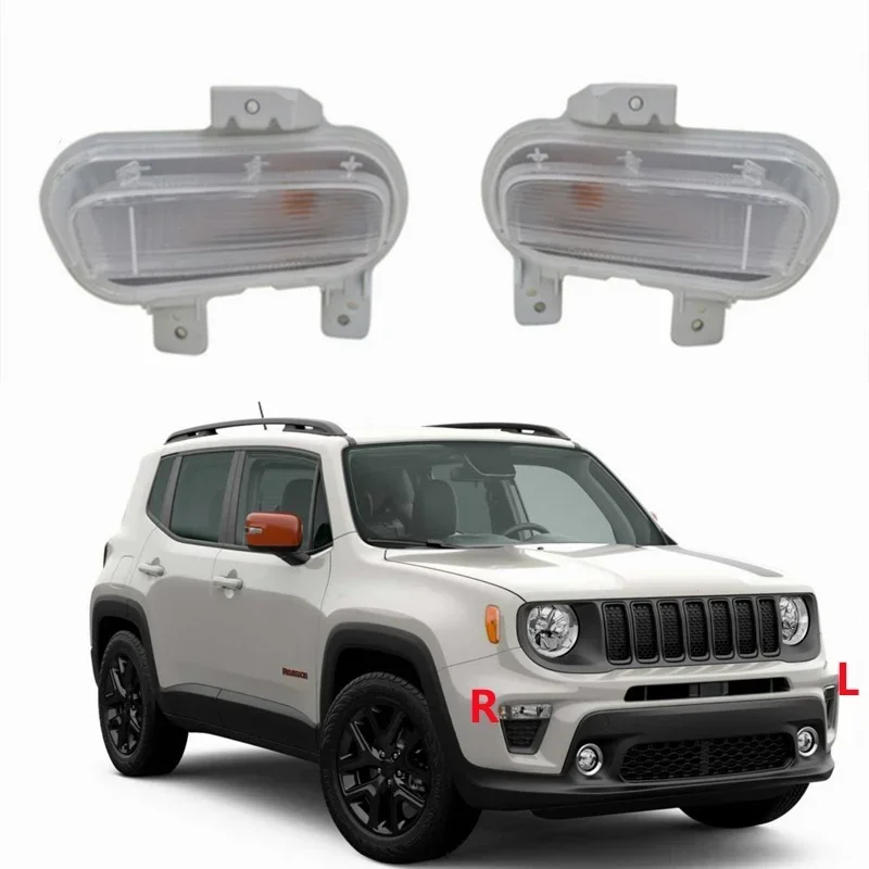 カーアクセサリー用ジープ 恐 Renegade ヘッドライト 20152017 