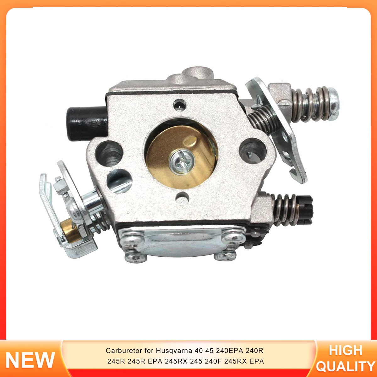 Cilindro Husqvarna Cr 125 Carburatore Per Motosega Husqvarna 40 45 240R 245R - Ricambio WT-99 Originale Carburatore 240R 245R - Foto 9