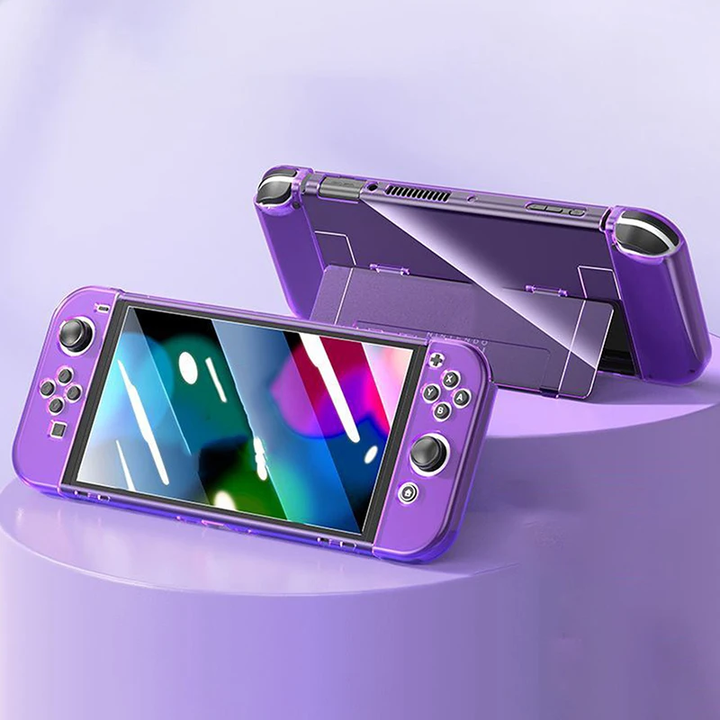 

Защитный чехол, совместимый с Nintendo Switch OLED, консолью Switch NS и джойстиками, переключатель может быть вставлен в док-станцию с корпусом