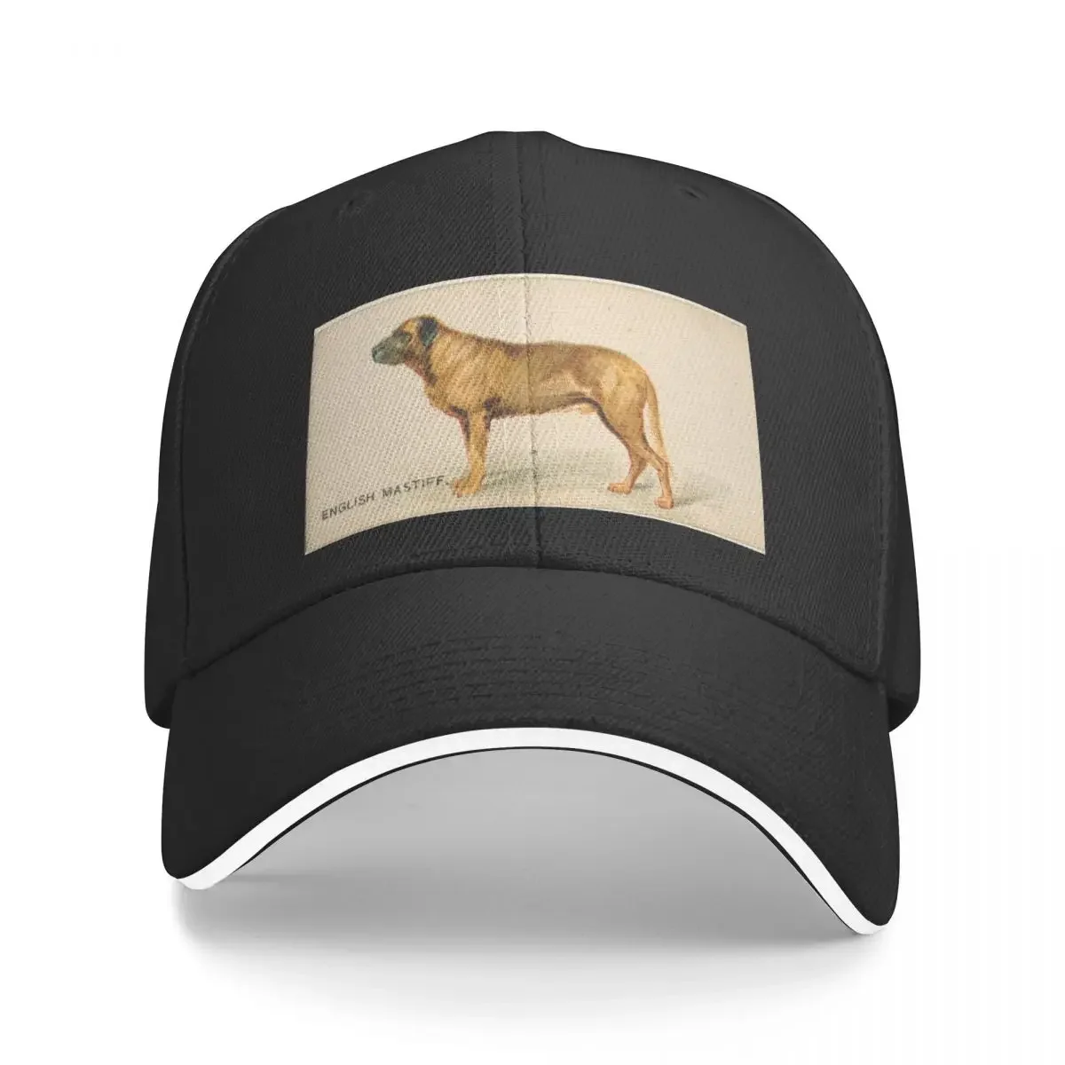 

New English Mastiff, from the Dogs of the World series Baseball Cap Hat Luxury Brand Golf Cap Women's Hat Men's