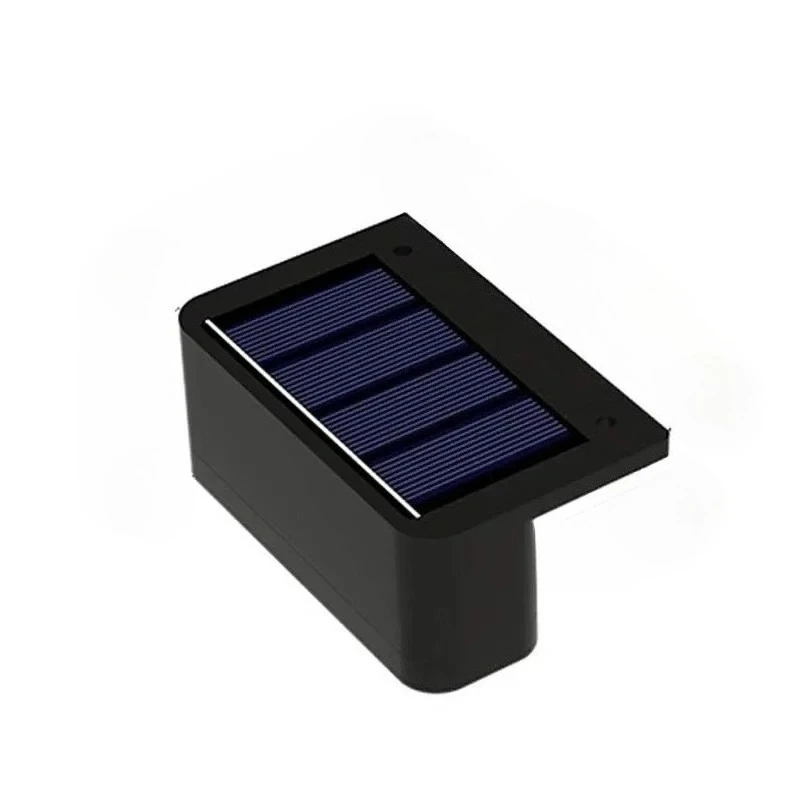 1/2/4PCS LED 태양광 벽등, 정원 계단 울타리 계단 경로 장 방수 야외 조명