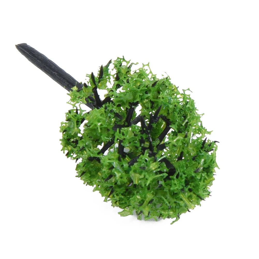 10pcs Model Trees Train Railroad Layout 3.5CM HO OO Scale Diorama Wargame Landscape Park Scenery Miniature Tree Decoration 6
