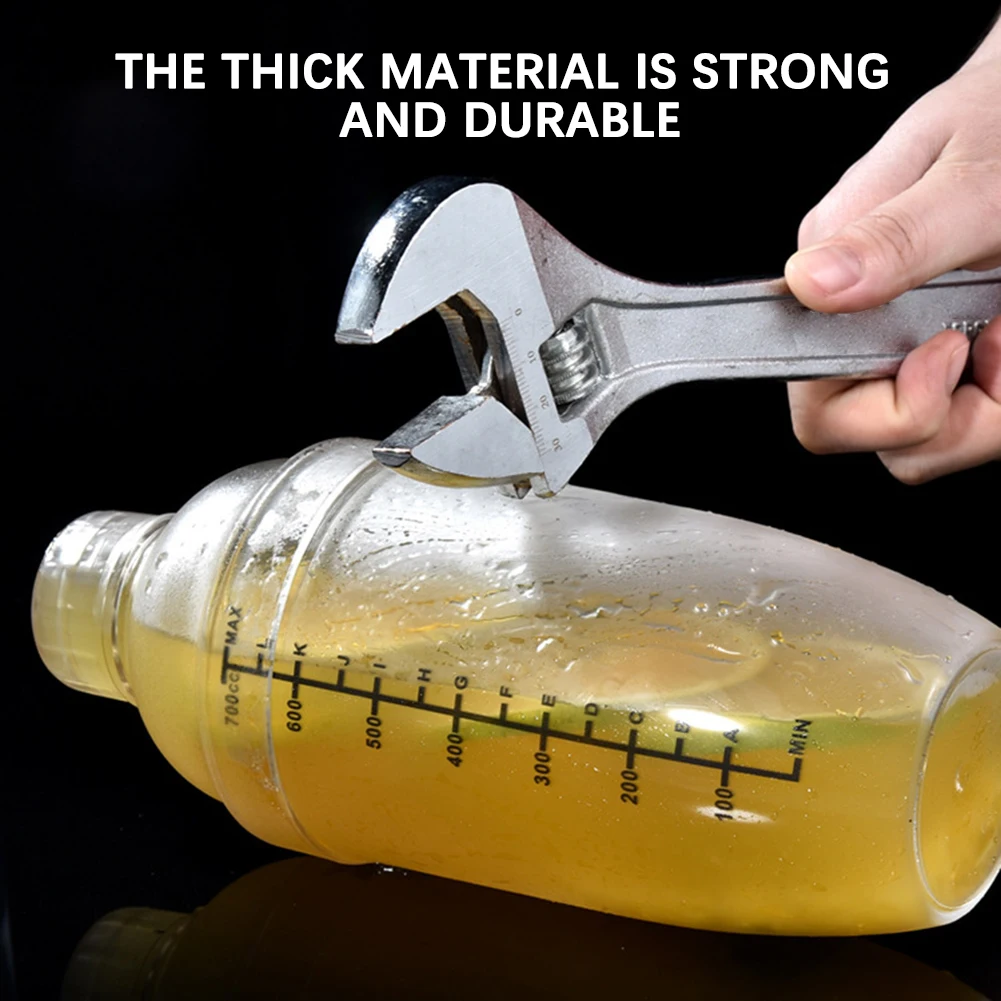 Shaker Cup For Making Fruit Juices Beverages Portable Anti-Slip Milk Tea Shaker For Party