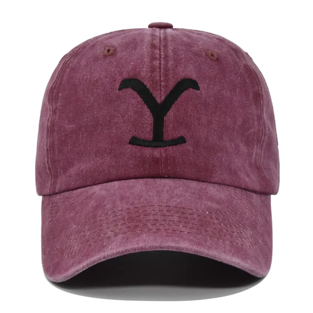  - Yellowstone Dutton Ranch Hat Cross Ponytail Baseball Cap Distressed Outdoor Embroidery Sunscreen Hat Solid Color Cap 2022 New