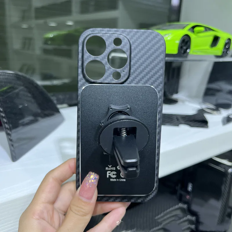 

Magnetic Aramid Fiber Case for IPhone 14Pro Max Carbon Fiber Phone Case for IPhone 14pro 14Plus 14 Magnetic Protective Case