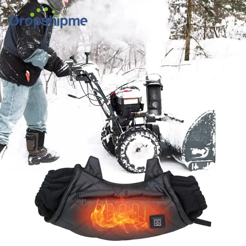 Multifunction Electric Heated Hand Warmer Muff Winter 3 Speed Control Outdoor Thermal Waist Bag Hand Pouch for Hunting Camping