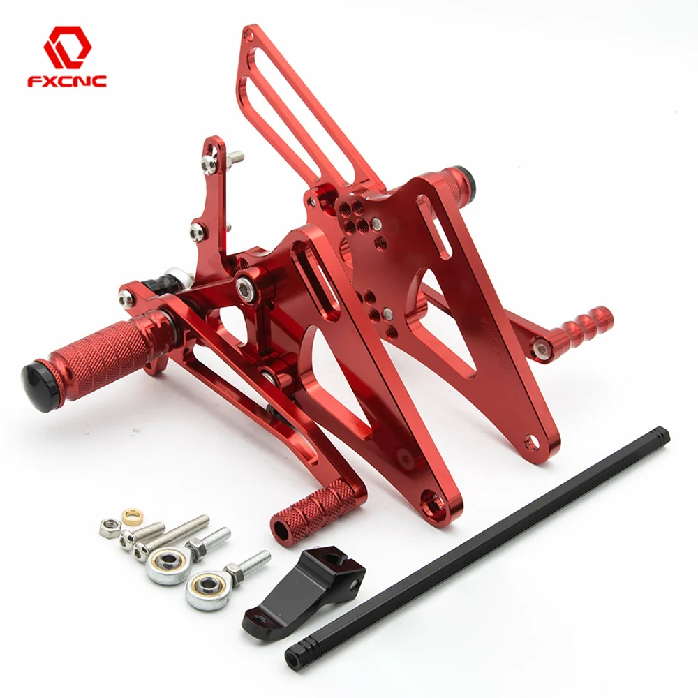 

FOR Honda CB400SF CB400 VTEC SPEC CB 400 1990-1997 CNC Aluminum Adjustable Motorcycle Rearset Rear Set Foot Peg Pedal Footrest