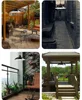 Solar Pendant Light Outdoor Waterproof LED Lamp Double-head Chandelier Decorations with Remote Control for Indoor Shed Barn Room 5