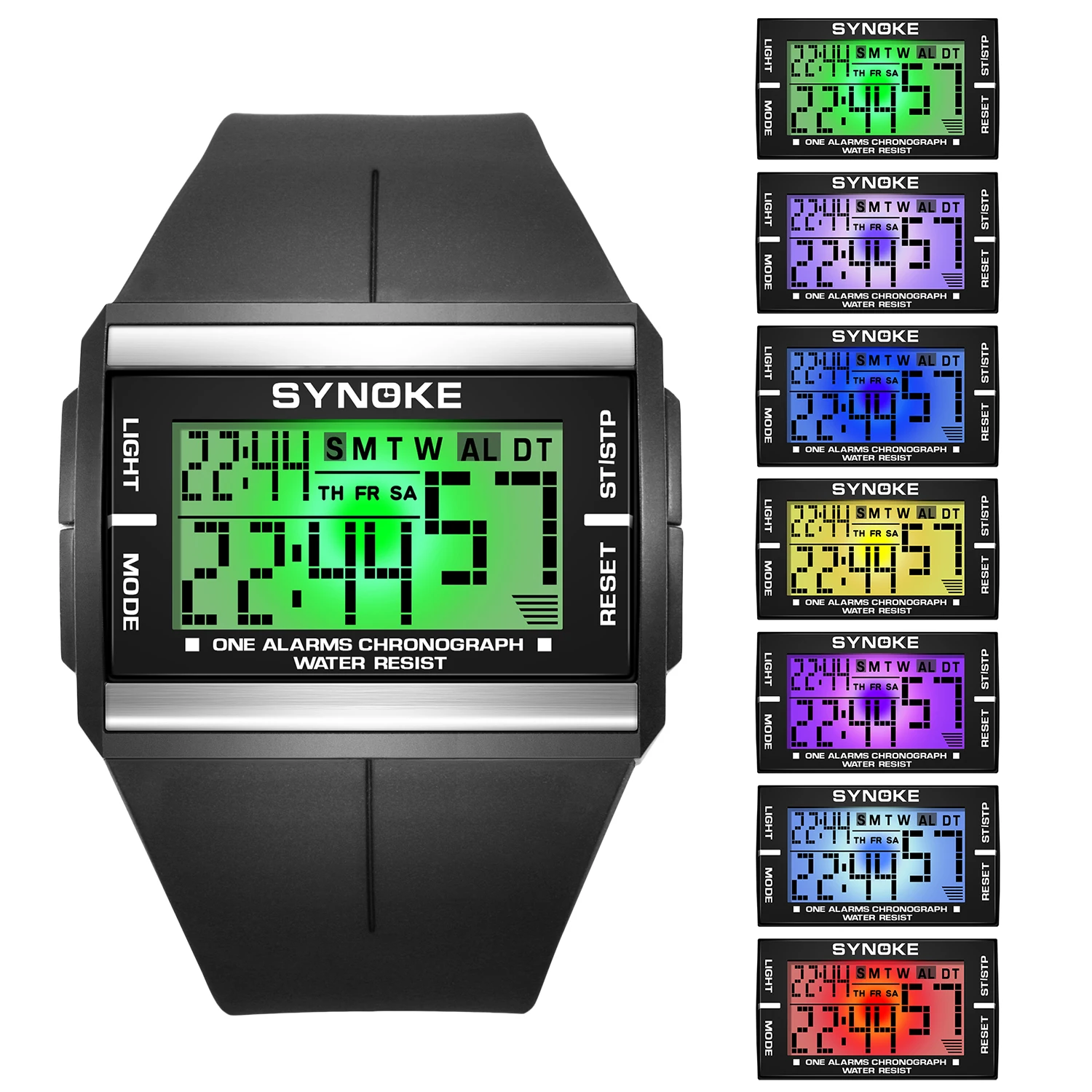 Digital Sports Watch: 50m Waterproof, Reliable & Stylish, Perfect for Every Adventure 6