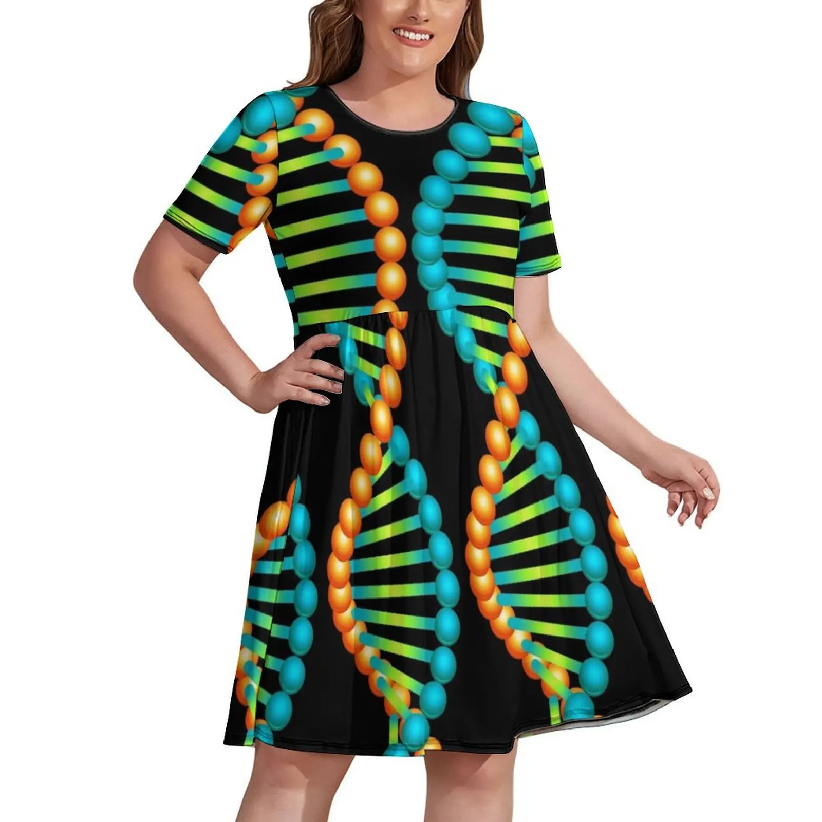 

DNA helix Dress Prom gown luxury evening dress woman for wedding