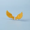 MOC Angle Golden Wings Building Blocks Kit Feather Animals Flying Horse Blocks Assemble Toys Compatible 5