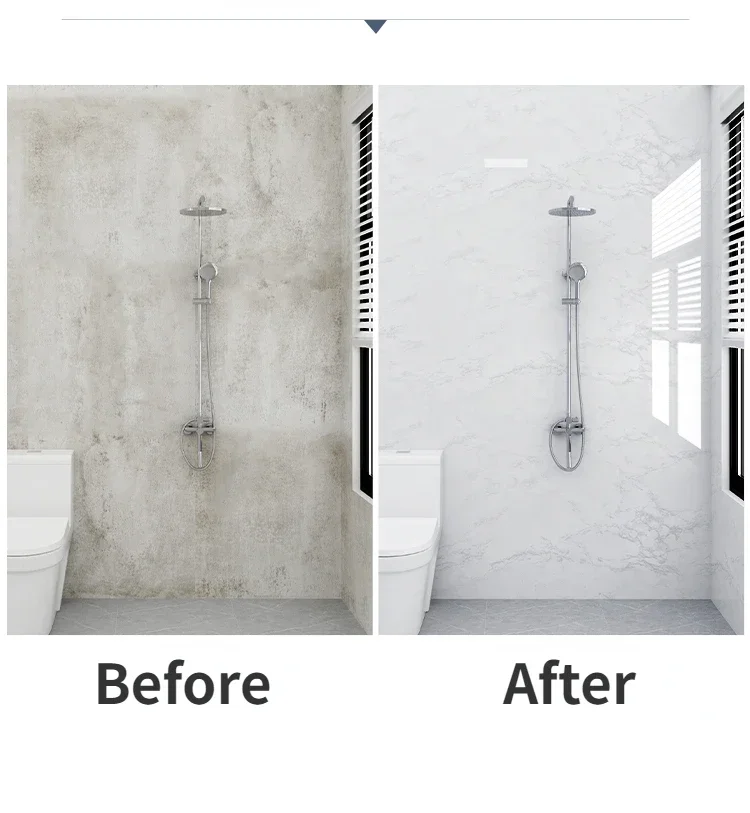 Wallpaper Roll with 10 Meters Waterproof Mould Proof Stickers Bathrooms Kitchen Renovation Marble Self-adhesive Home Decor 4